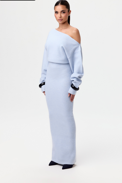 Isla Off-Shoulder Knit Dress