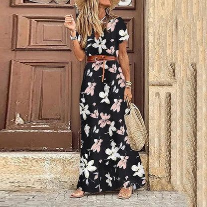 Abigail™ - Bohemian Paisley Dress