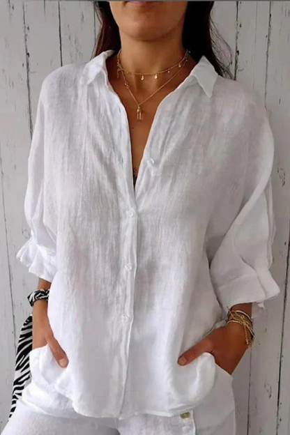 Vivelle™ - Casual Button-Up Top