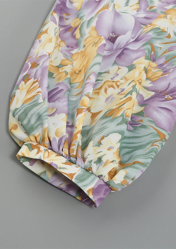Vallia™ - One Shoulder Bloom Dress