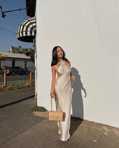 Rosalyn™ – Petal Neck Dress