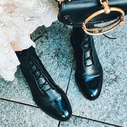 ALTHEA™ - Lace-Up Ankle Boots