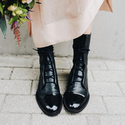 ALTHEA™ - Lace-Up Ankle Boots