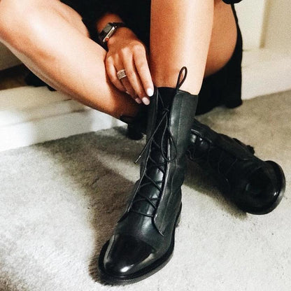 ALTHEA™ - Lace-Up Ankle Boots