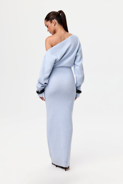 Isla Off-Shoulder Knit Dress