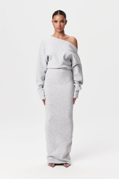 Isla Off-Shoulder Knit Dress