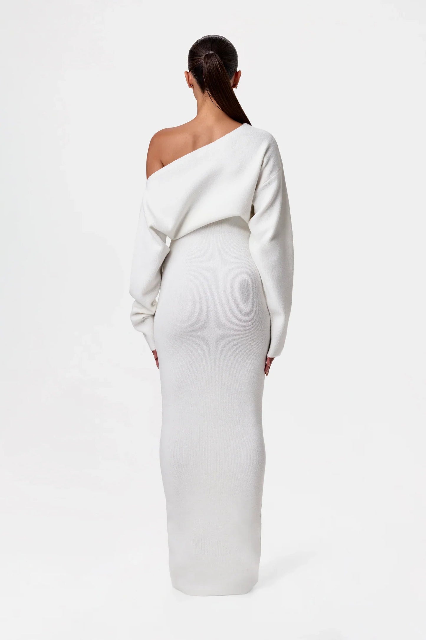 Isla Off-Shoulder Knit Dress