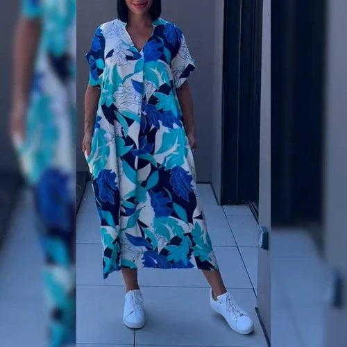 Cyla™ - Artistic Printed Dress