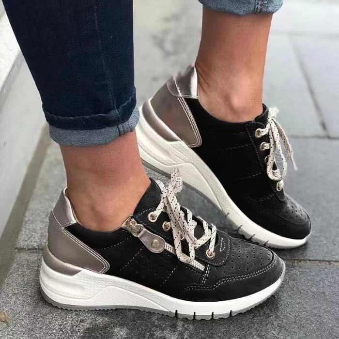 Jovana™ - Stylish Wedge Sneakers