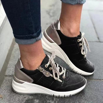 Jovana™ - Stylish Wedge Sneakers