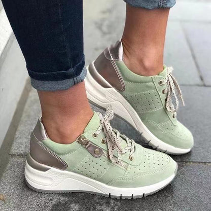Jovana™ - Stylish Wedge Sneakers