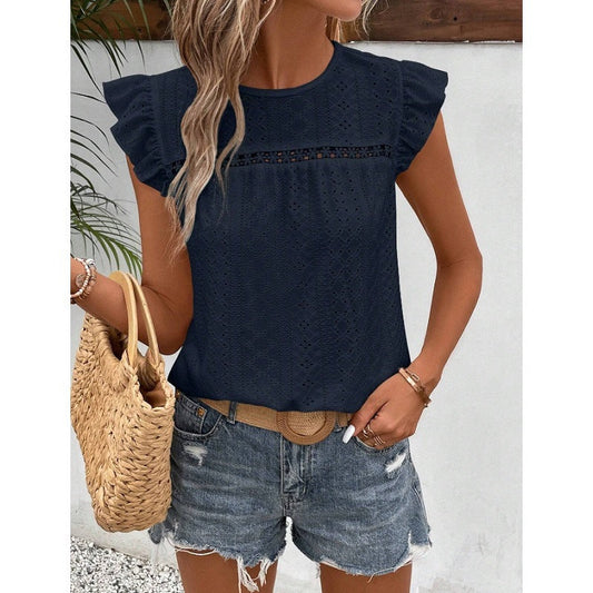 Emberlyn™ - Delicate Lace Blouse