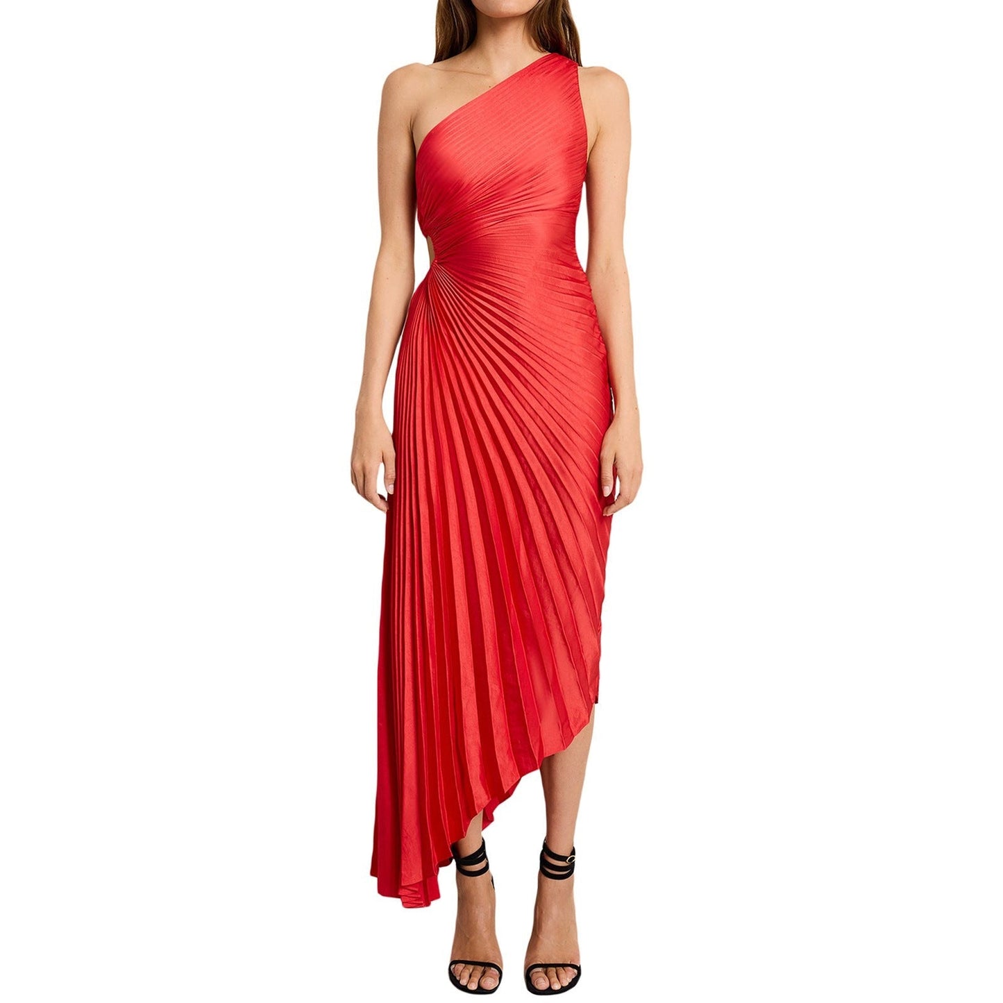 Zerina™ - Pleated Elegance Dress