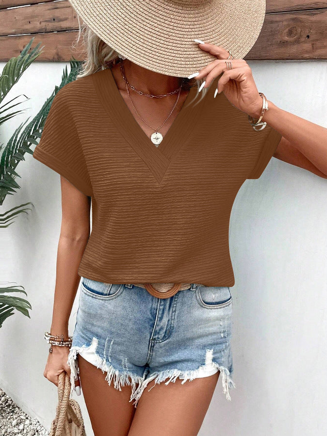Tessina™ - Relaxed V-Neck Top