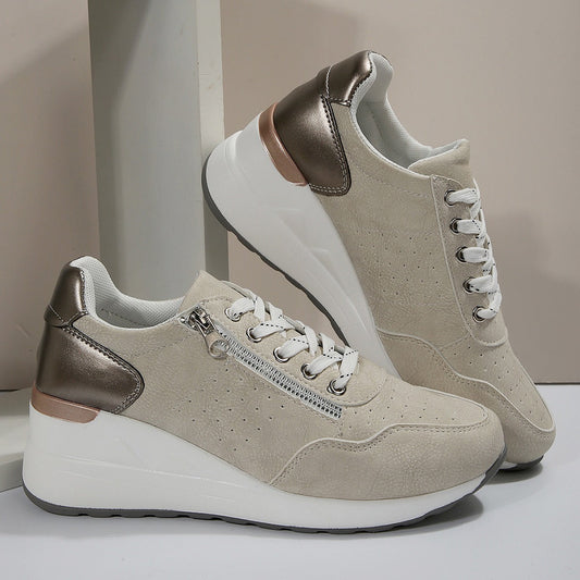 Jovana™ - Stylish Wedge Sneakers