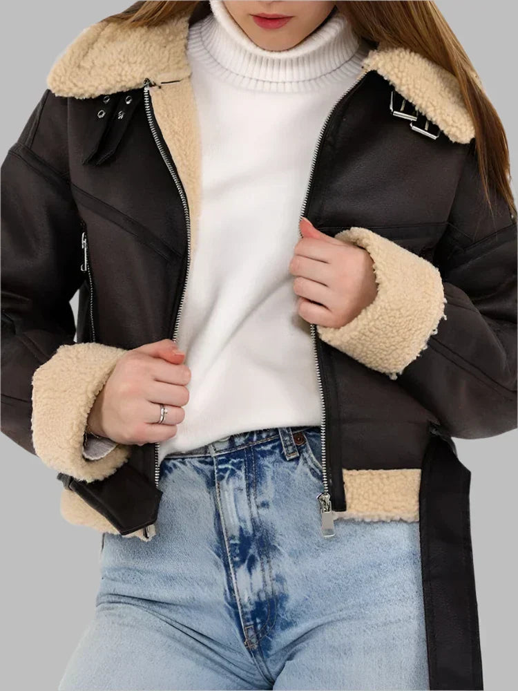 Novaline™ - Classic Shearling Jacket