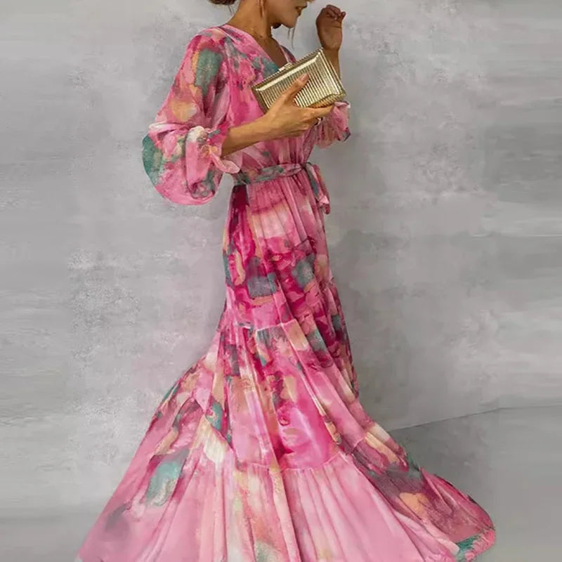 Michaella™ - Radiant Floral Dress