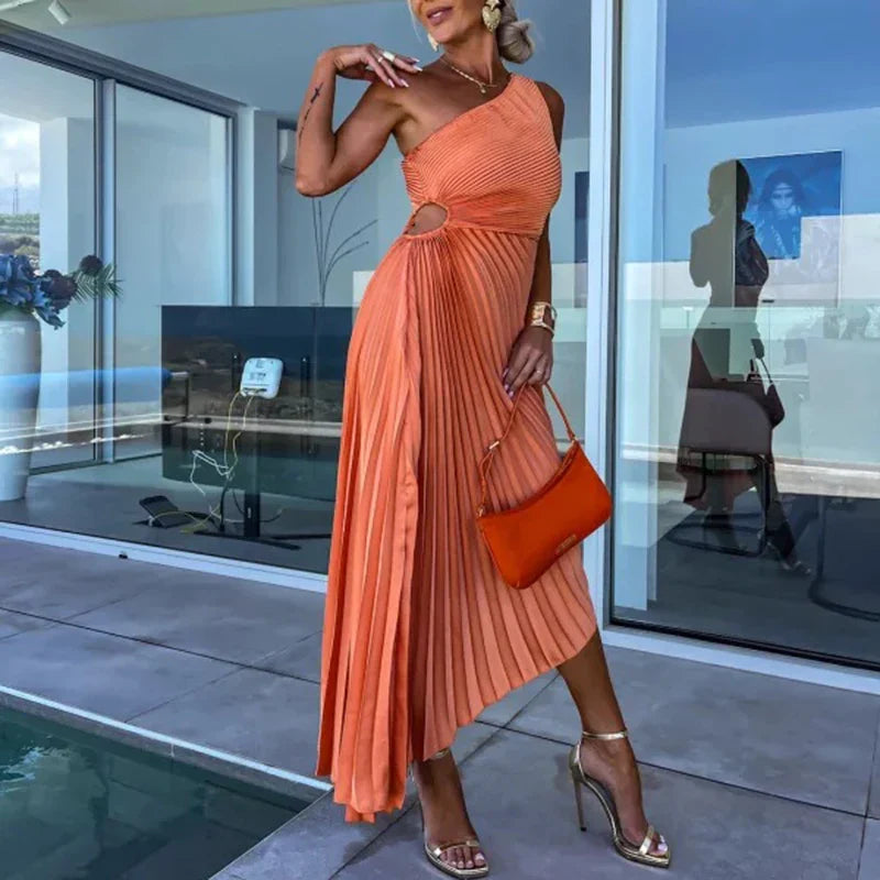 Nirelle™ - Sculpted Pleats Dress