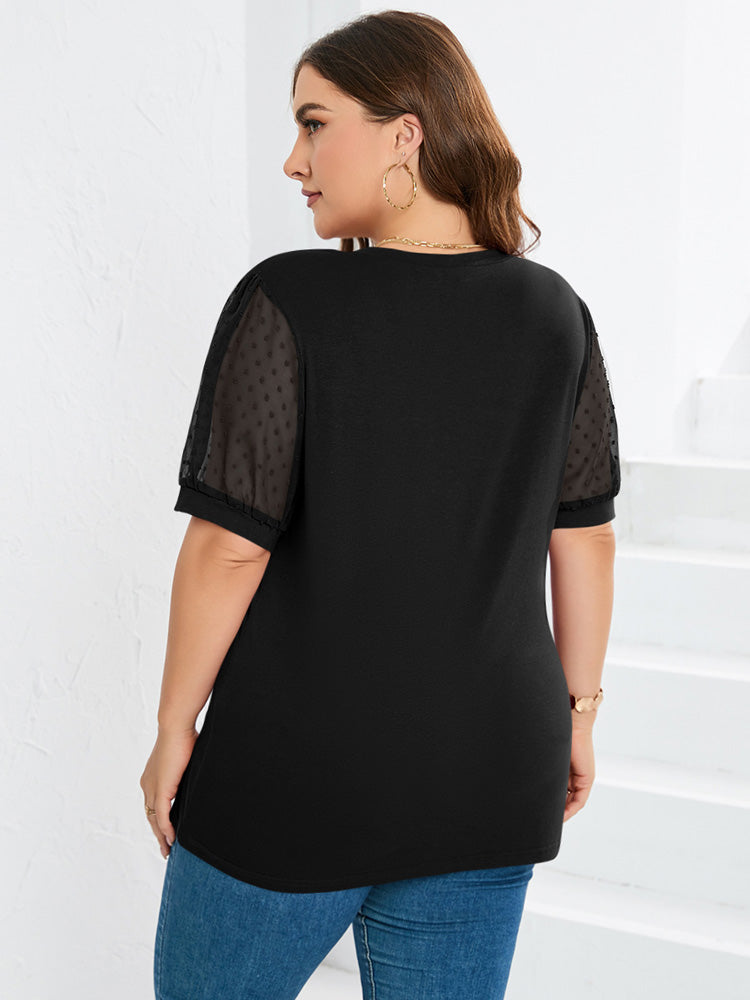 Rhianna™ - Elegant Puff-Sleeve Top