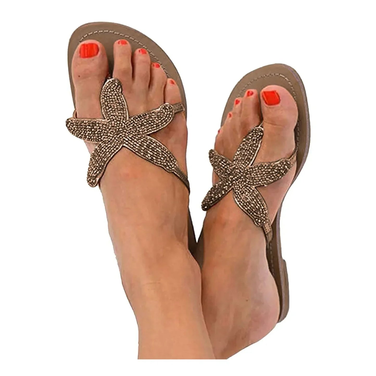 Relaiza™ - Starfish Charm Sandals