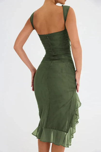 Elowen™ - Ruffle Hem Dress