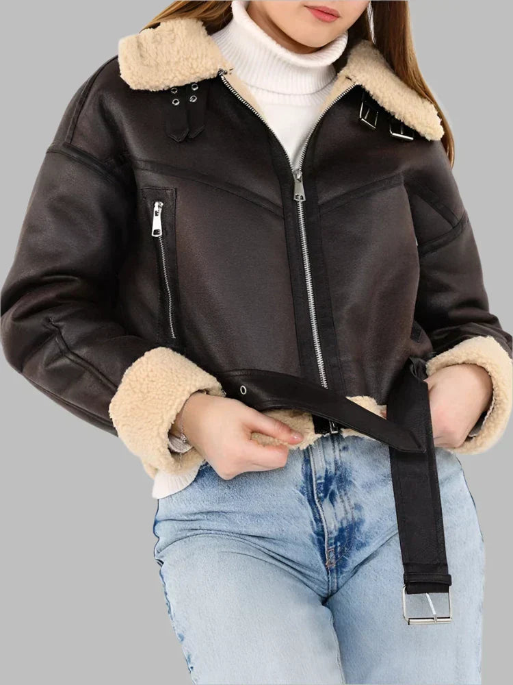 Novaline™ - Classic Shearling Jacket