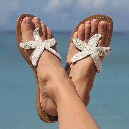 Relaiza™ - Starfish Charm Sandals