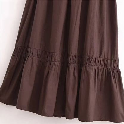 Jackie™ - Rose Detail Halter Dress