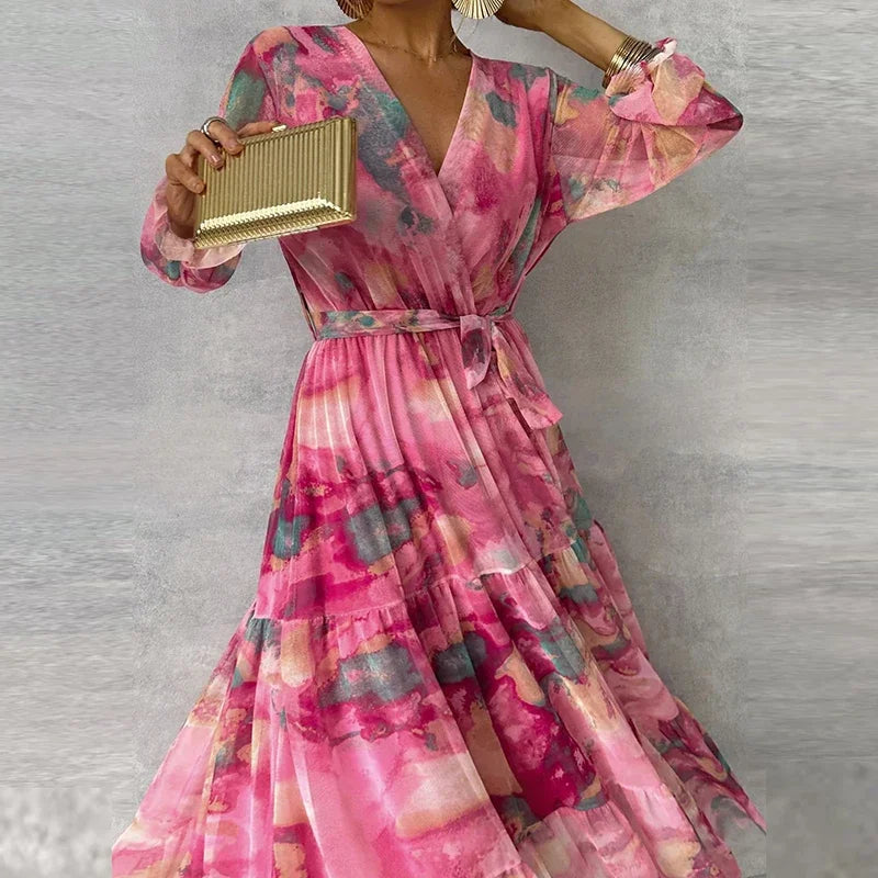 Michaella™ - Radiant Floral Dress