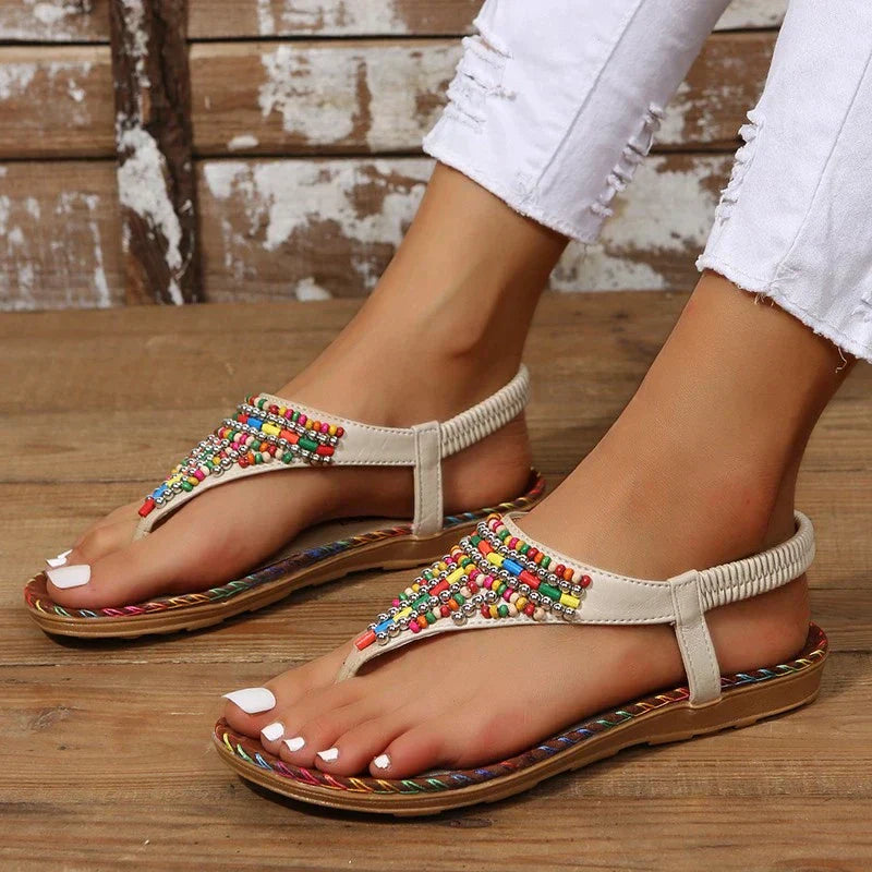 Miraya™ - Artisan Beaded Sandals