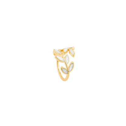 Millie™ - Graceful Leaf Ring