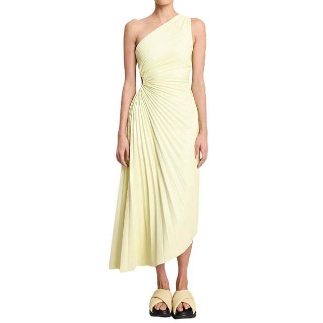 Zerina™ - Pleated Elegance Dress