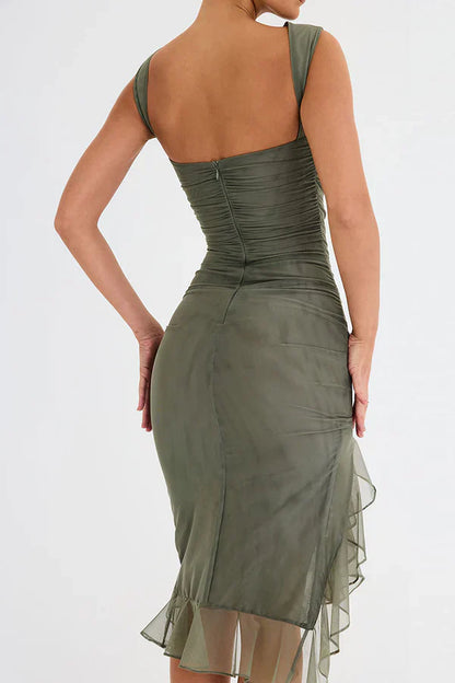 Elowen™ - Ruffle Hem Dress