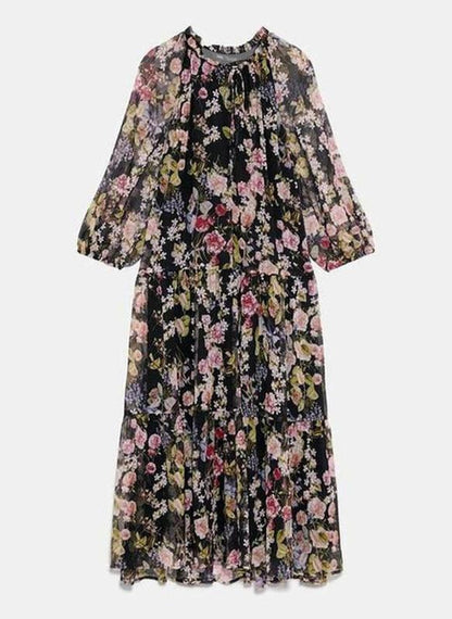 Calie™ - Floral Vintage Dress