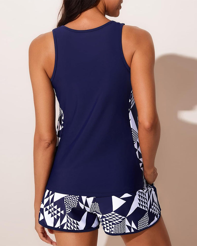 Bikini Pocket Shorts Printed Beach