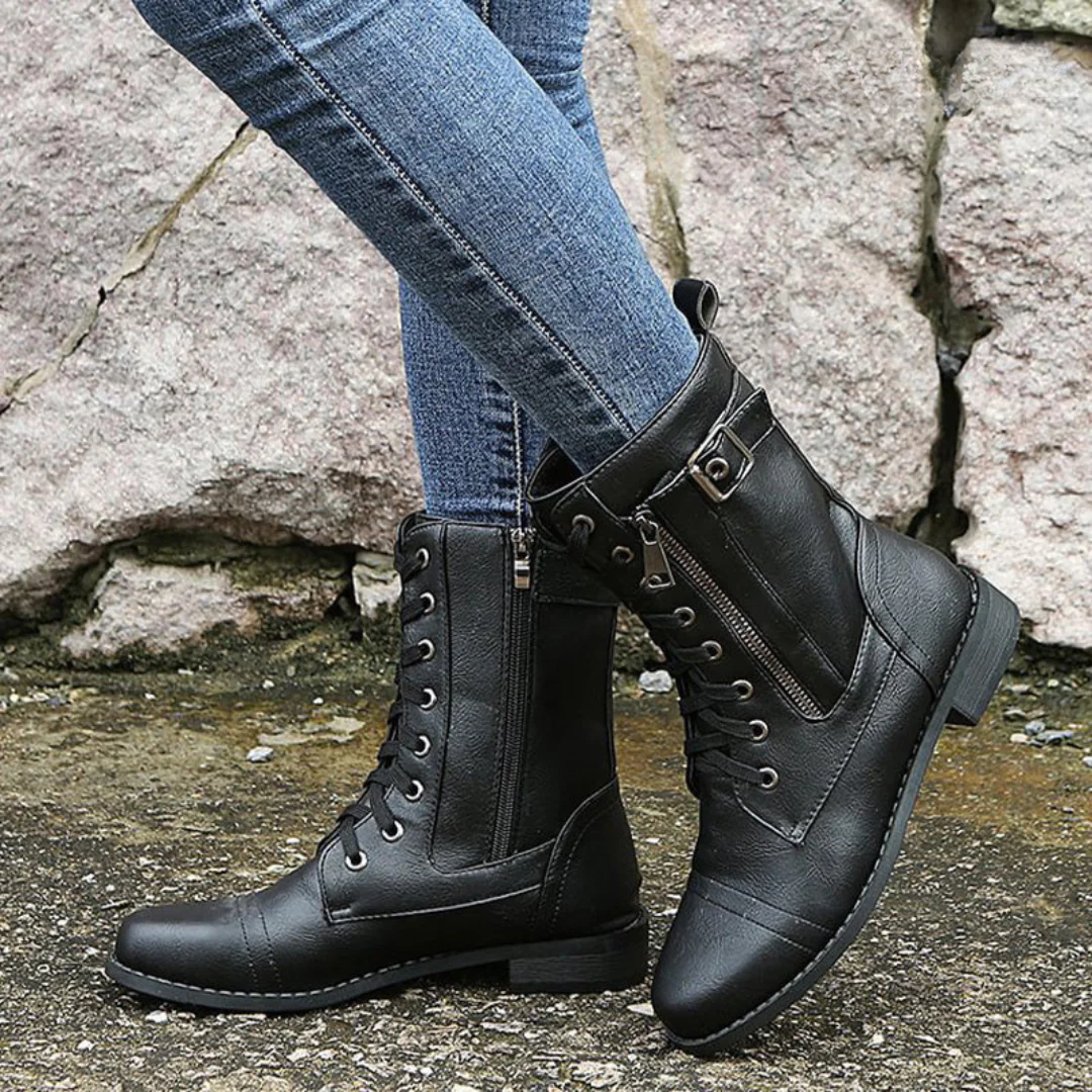 Maelira™ - Urban Edge Utility Boots