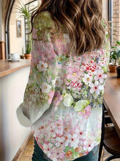Mireya - Whimsical Bloom Shirt