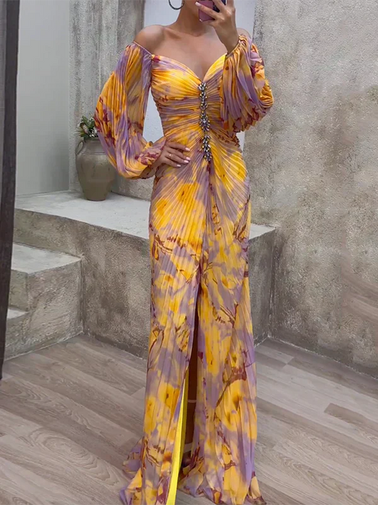 Selvara™ - Sunset Bloom Dress