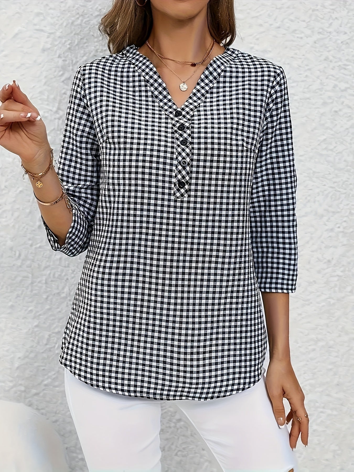 Vianney™ - Stylish V-Neck Top