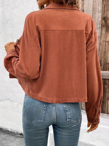 Cleo™ - Chic Cord Jacket