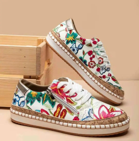 AVERY™ - Stylish Botanical Shoes