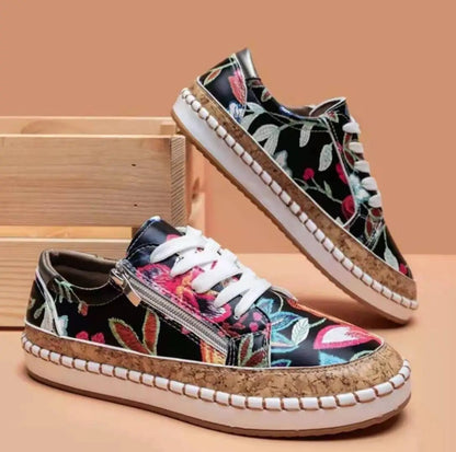 Avery™ - Stylish Botanical Shoes