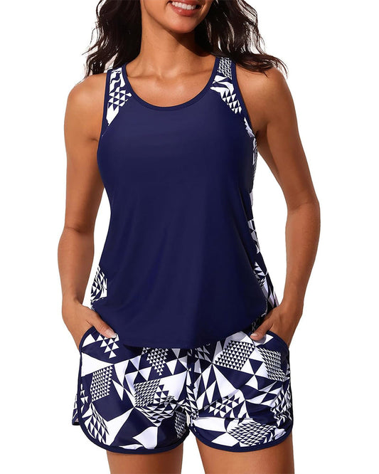Bikini Pocket Shorts Printed Beach