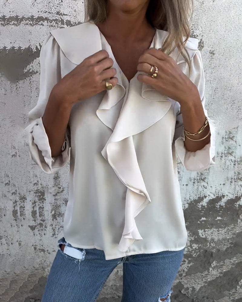 Genessa™ - Soft Ruffle Top