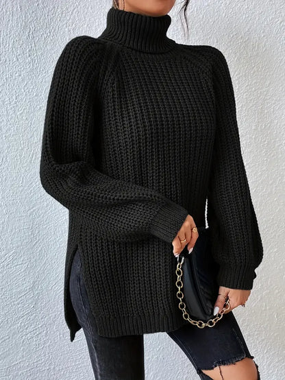 Elisette™ - Cozy Turtleneck Pullover