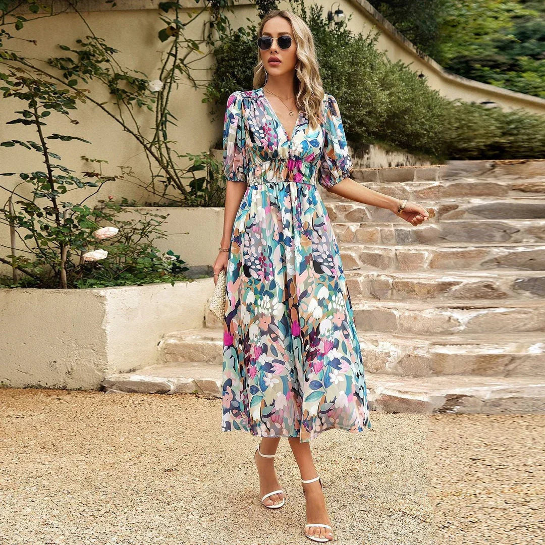 Serelina™ - Blooming Elegance Dress