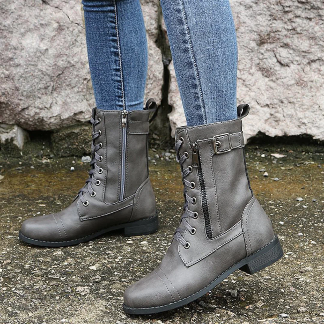 Maelira™ - Urban Edge Utility Boots
