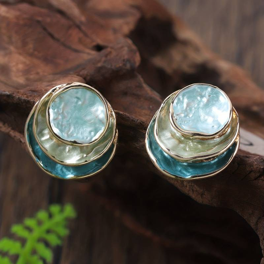Azyle™ - Oceanic Cascade Earrings