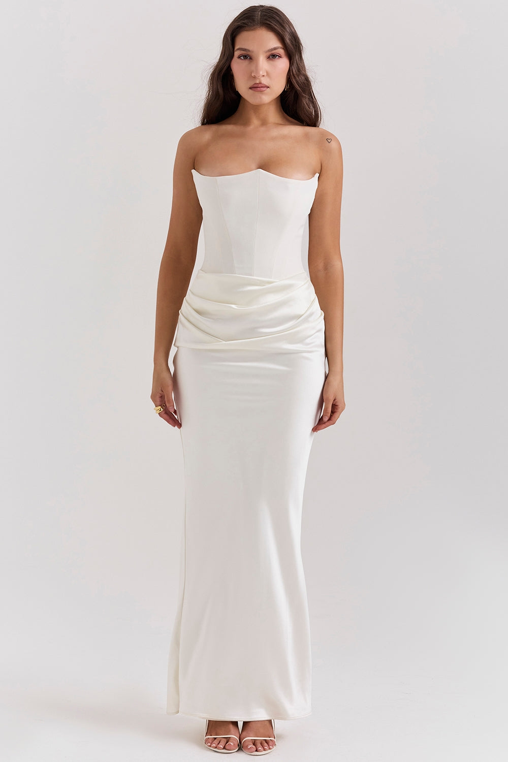 Nola Strapless Contour Dress