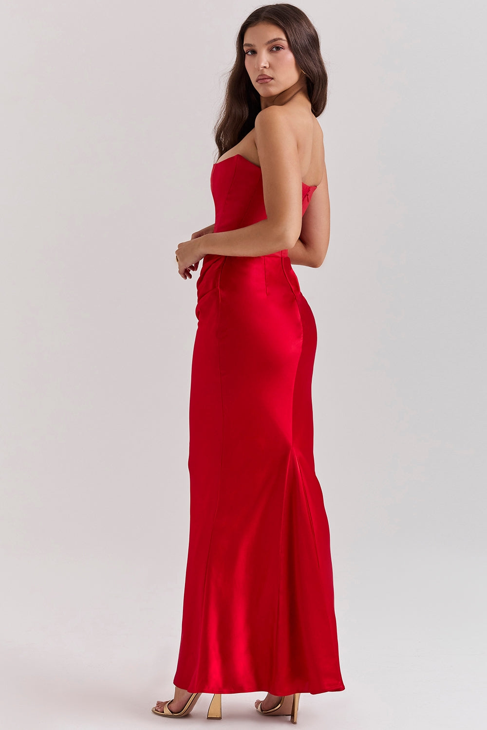 Nola Strapless Contour Dress